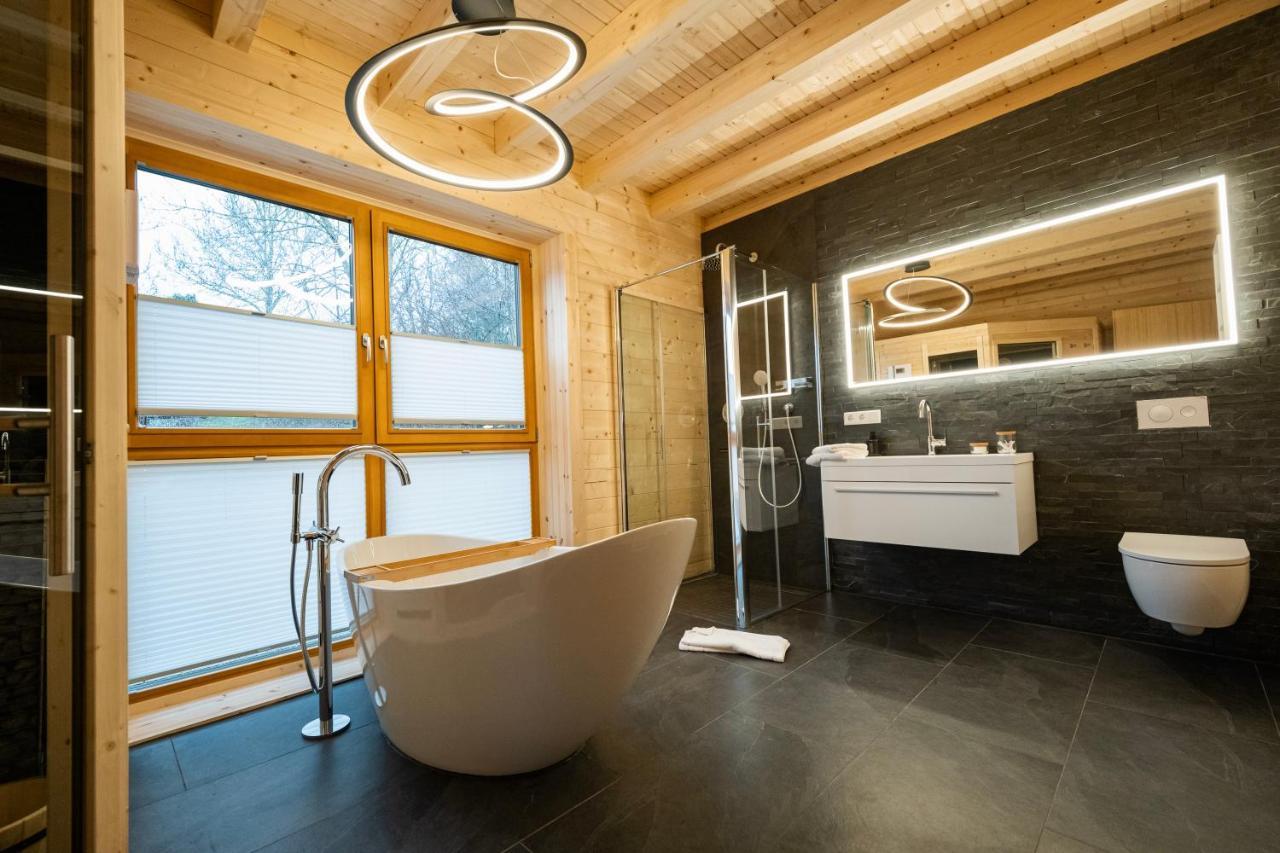 Netten Naturerlebnis Holz-Chalets Даун Екстериор снимка