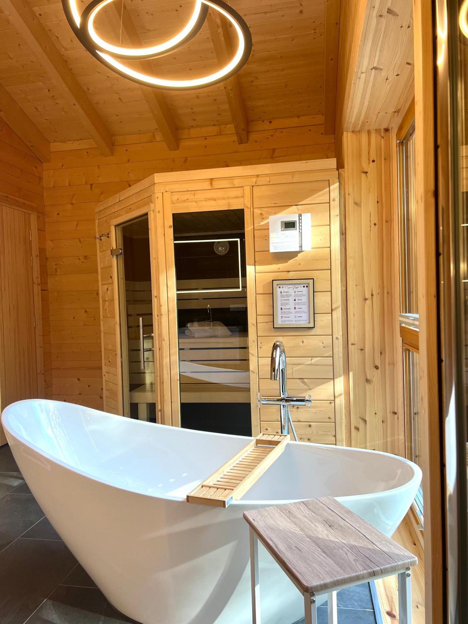 Netten Naturerlebnis Holz-Chalets Даун Екстериор снимка